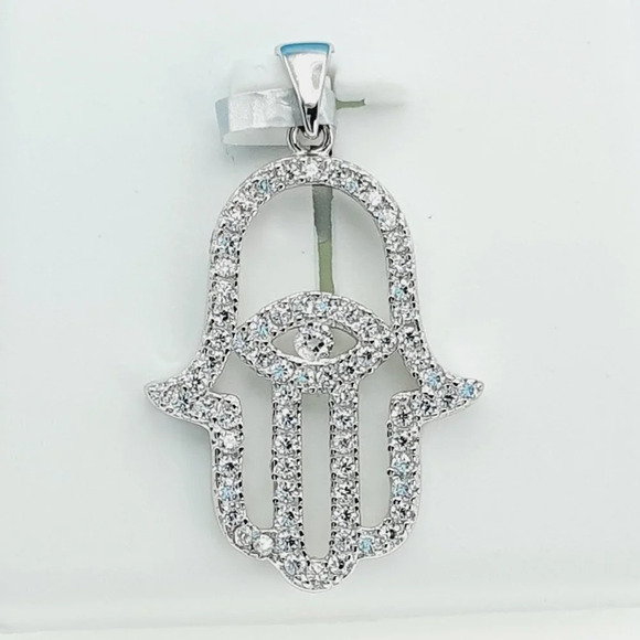 "925 Sterling Silver CZ Beautiful Pendant for Women, 1USPAR4030 - Picture 7 of 11